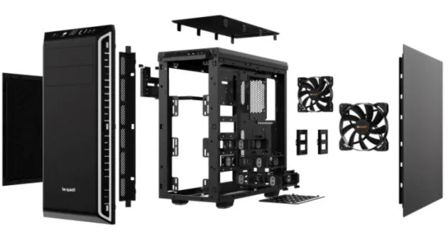 Be Quiet! Pure Base 600 Midi Tower Black, Silver