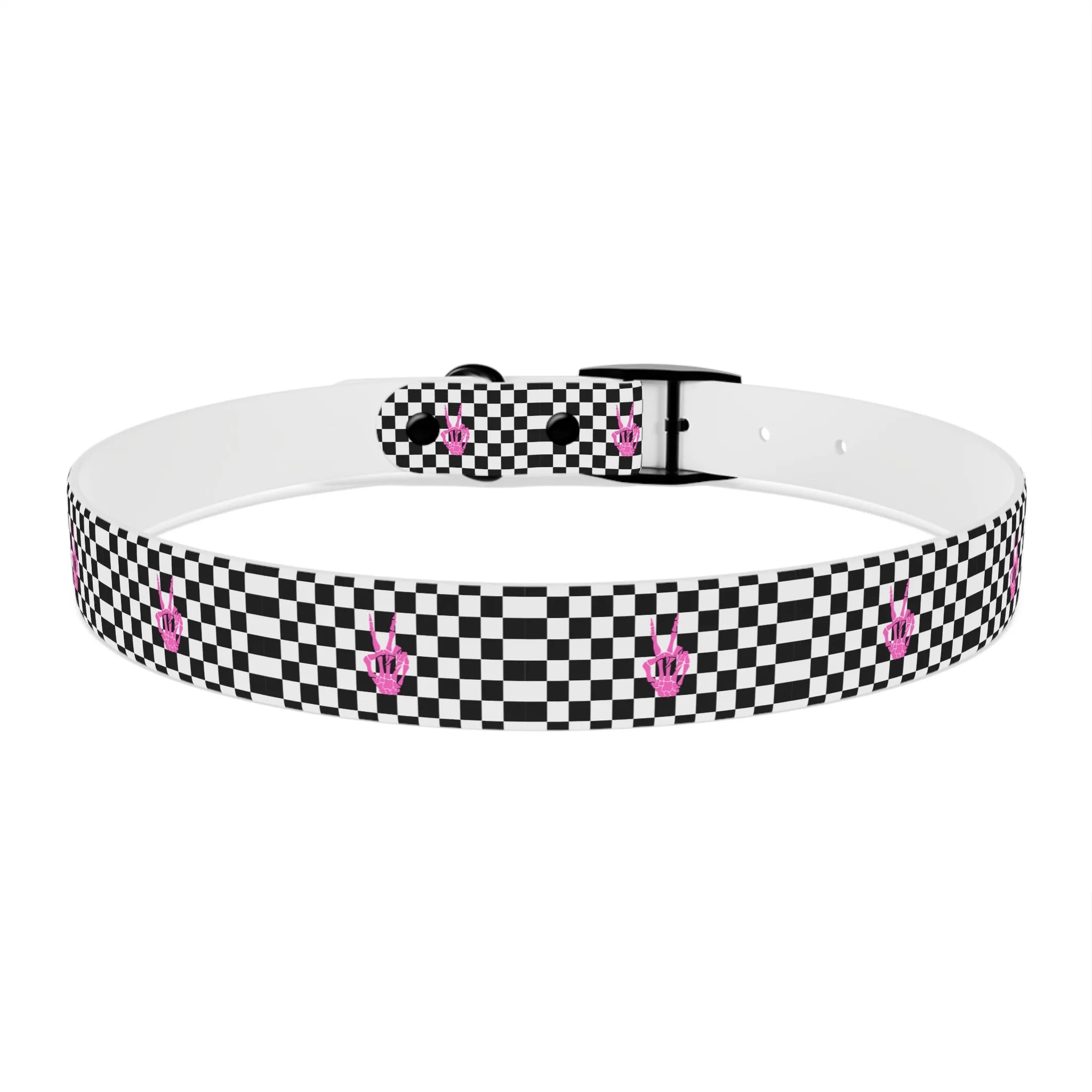 Emo Skeleton Pet Collar