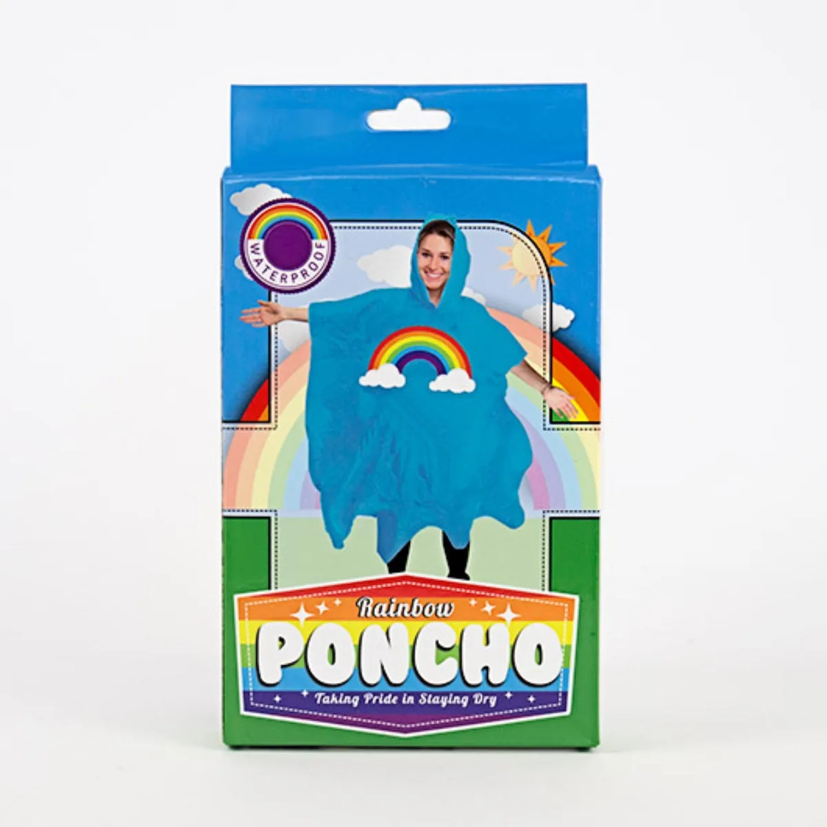 Gift Republic Rainbow Poncho