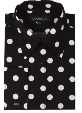 Men Casual Shirt AH616-Black