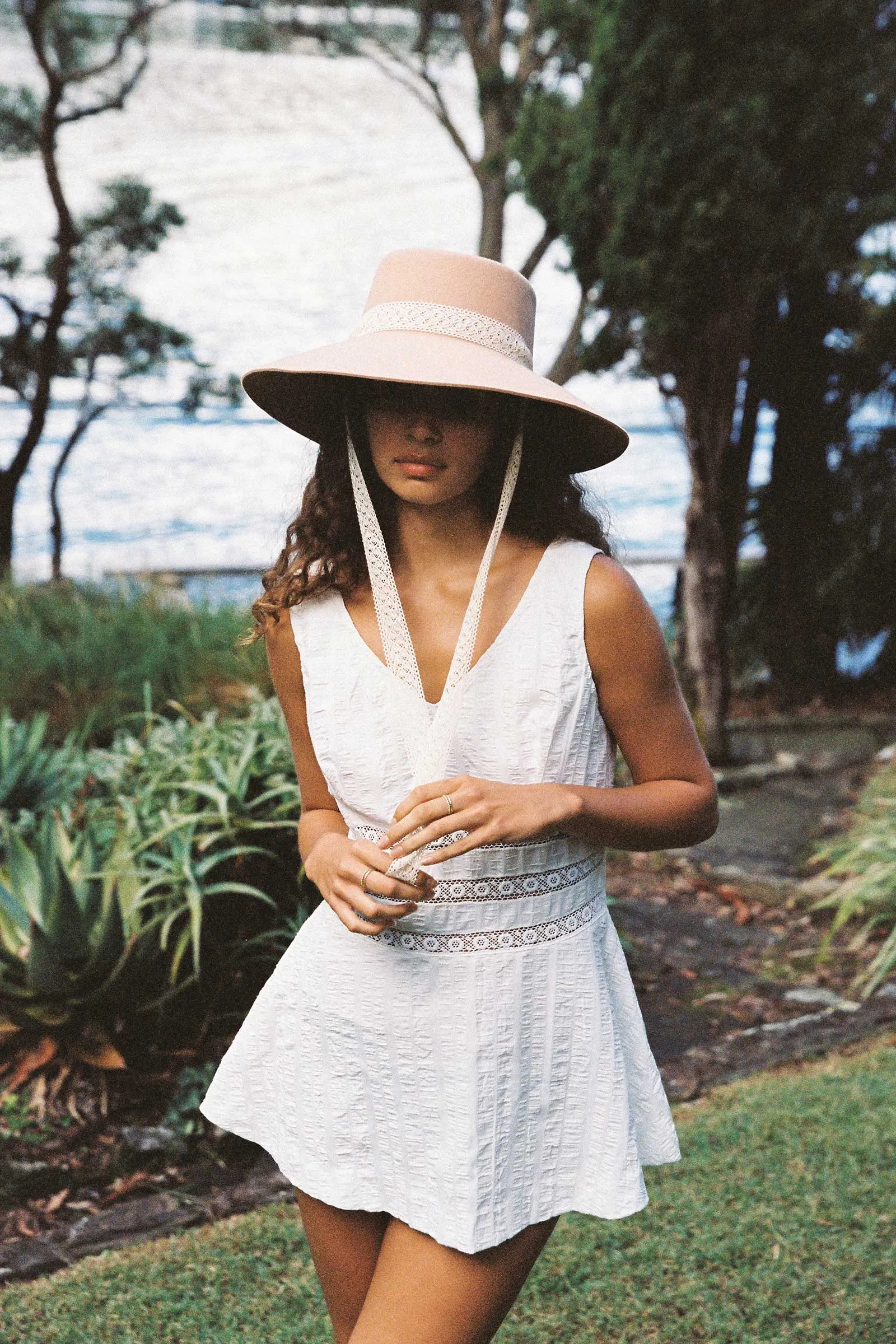 Paloma Midi - Dusty Rose Felt