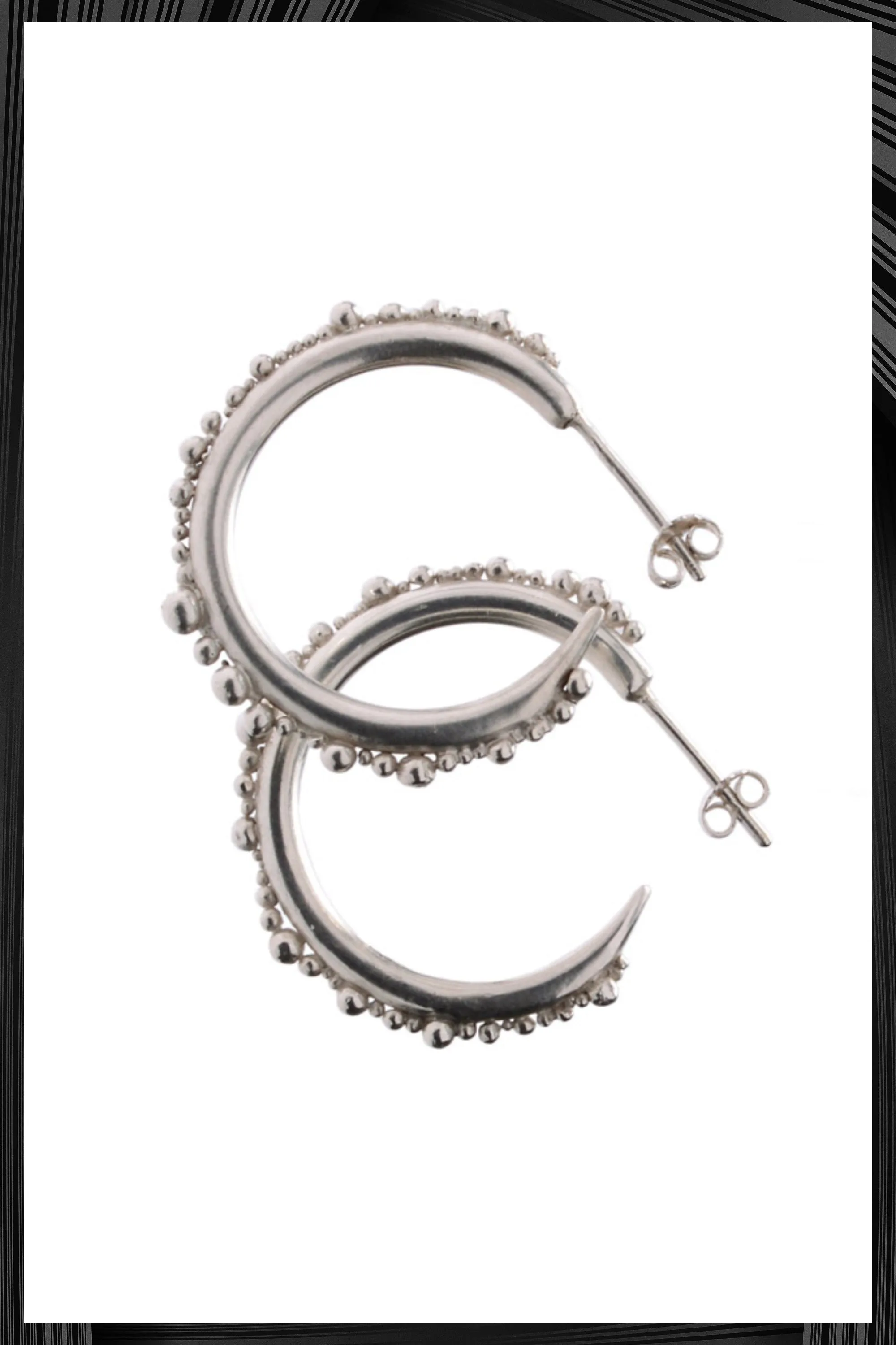 Silver Solar Earrings | Free Delivery - Quick Shipping