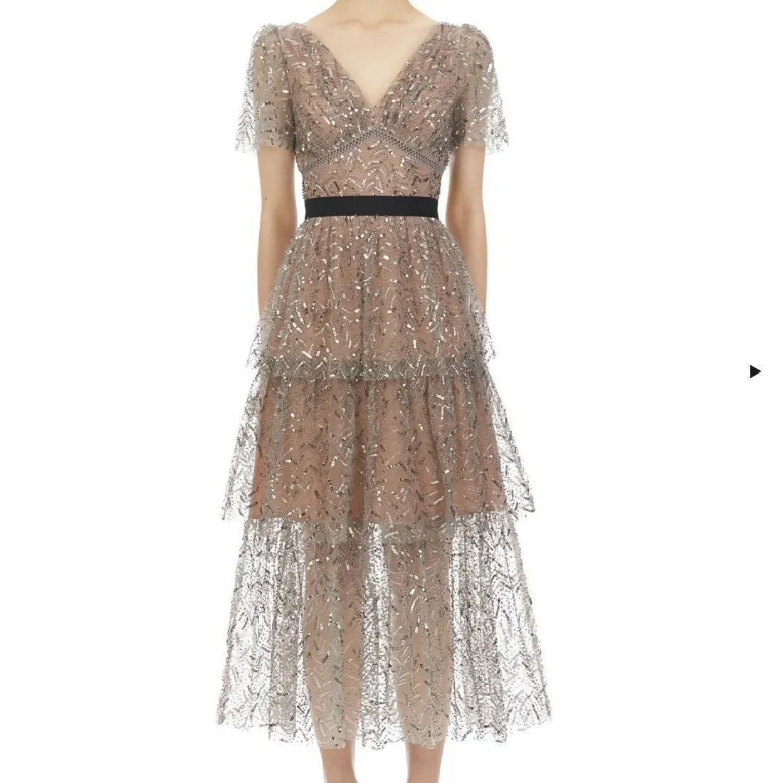 Sparkly Silver Dress
