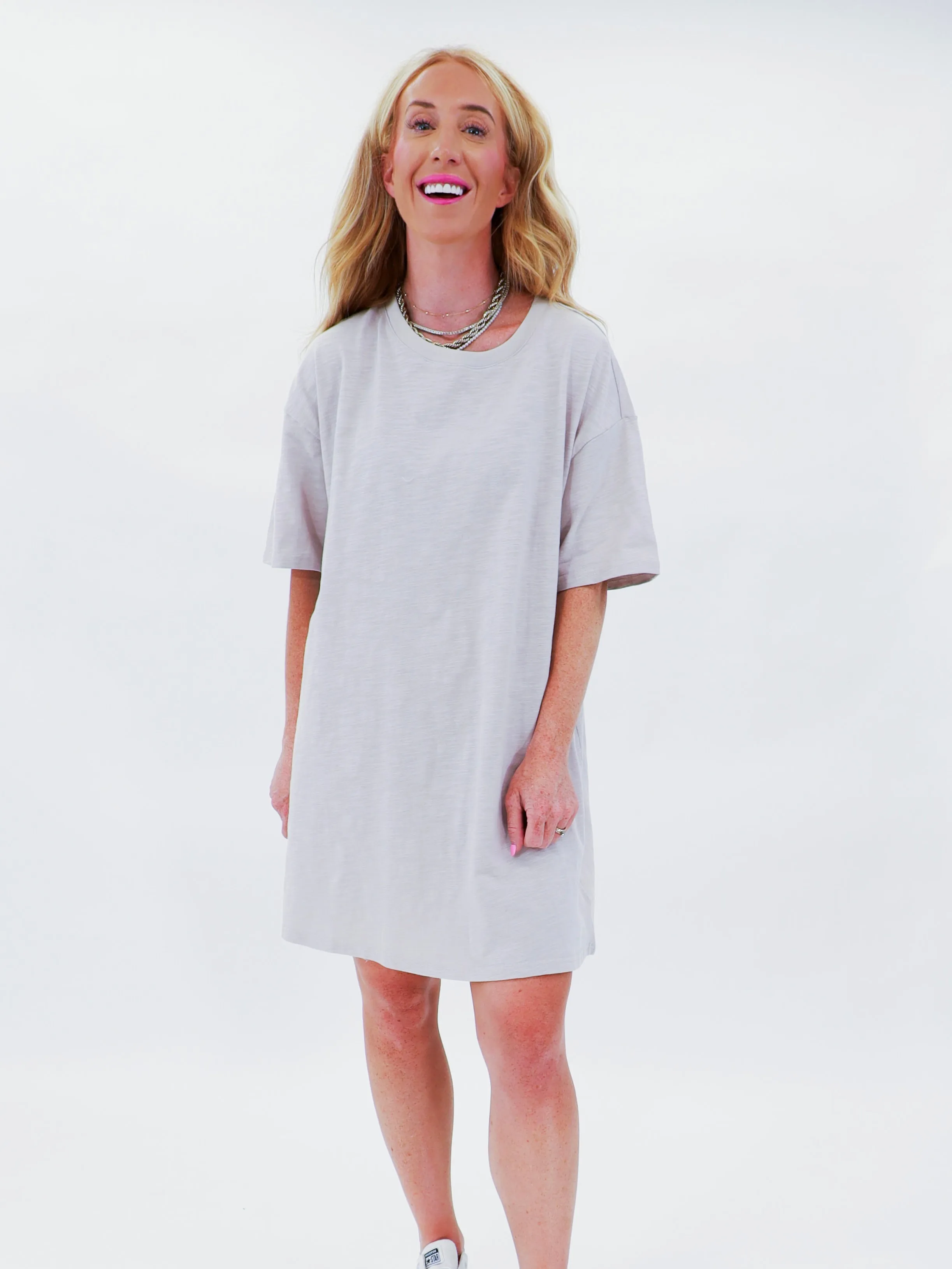 Sunday Oversized Shirt Dress