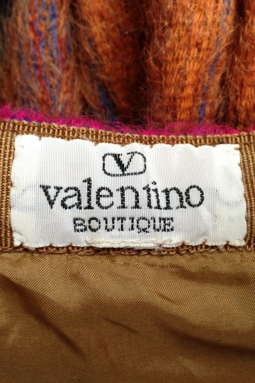 VALENTINO Mohair Peplum Skirt