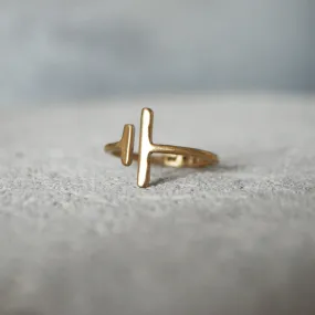 Viiva Ring Bronze