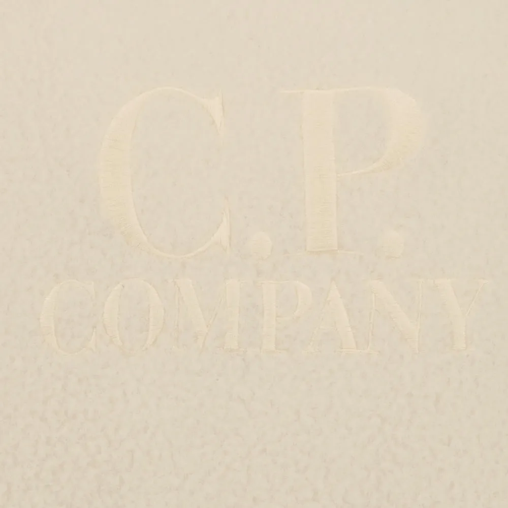 Wool Polar Fleece Logo Sweat